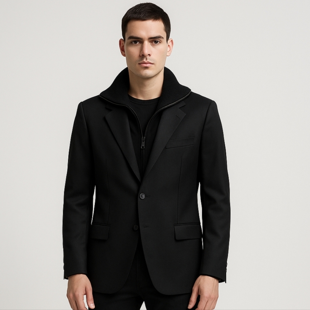 Emporio Arman Black Men's Sports Blazer